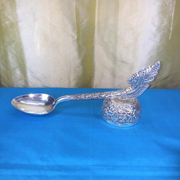 Serving Spoon, 50% Silver, Weight 150g